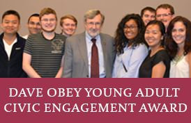 Dave Obey Young Adult Civic Engagement Award