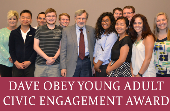 Dave Obey Young Adult Civic Engagement Award