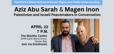 Palestinian and Israeli Peacemakers in Conversation