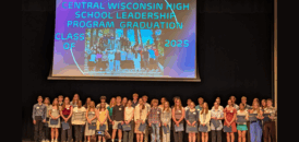 Central Wisconsin High School Leadership Program Class of 2025 graduation ceremony